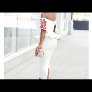 Diva Abby Paris- 2pc Peplum Off shoulder blouse